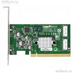 Tyan NVMe adpater, PCIe x16, 2x OCuLink 8x, M2093