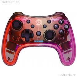 CANYON Bezdrátový gamepad GPW-04 RGB 5v1 (PS3, PS4