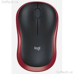 Logitech Wireless Mouse M185 - EWR2 - RED