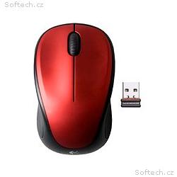 Logitech Wireless Mouse M235 - EMEA - RED