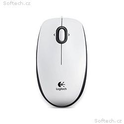 Logitech Corded Mouse B100 - Business EMEA - WHITE