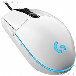 Logitech G203 LIGHTSYNC Gaming Mouse - WHITE - EME