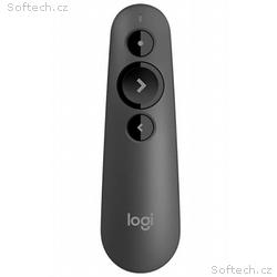 PROMO Logi Wireless Presenter R500, USB GRAPHITE