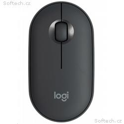 Logitech Pebble Mouse 2 M350s, Cestovní, Optická, 