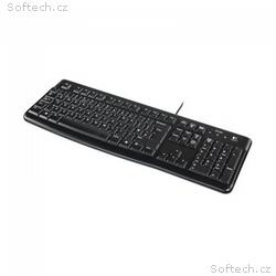 Logitech K120, Drátová USB, US-Layout, Černá