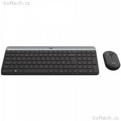Logitech klávesnice s myší Wireless Combo Slim MK4
