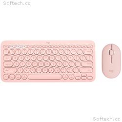 Logitech Pebble 2 Combo - TONAL ROSE - US INT"L - 