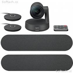Logitech Rally Ultra-HD ConferenceCam, 2 mic, 2 re