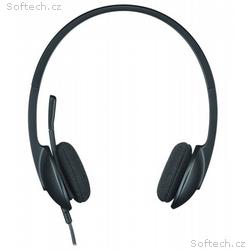 Logitech Corded USB Headset H340 - EMEA - BLACK