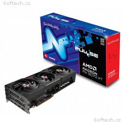 SAPPHIRE PULSE AMD Radeon RX 9070 XT, 16GB, GDDR6
