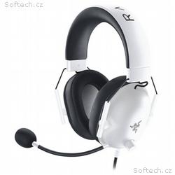 RAZER herní headset Blackshark V2 X - White, 3.5 j