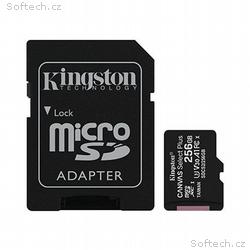 Kingston paměťová karta 256GB Canvas Select Plus m