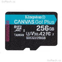 Kingston paměťová karta 256GB SDXC Canvas Go Plus 
