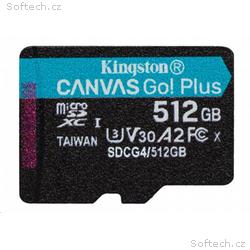 Kingston paměťová karta 512GB SDXC Canvas Go Plus 