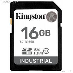 Kingston paměťová karta 16GB Industriální SDHC UHS