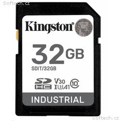 Kingston Industrial, SDHC, 32GB, UHS-I U3, Class 1
