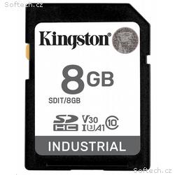 Kingston paměťová karta 8GB Industriální SDHC UHS-