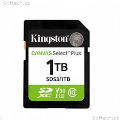 Kingston paměťová karta 1TB Canvas Select Plus Gen