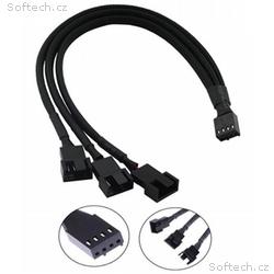 1stCOOL Fan PWM splitter, rozbočovač pre ventiláto