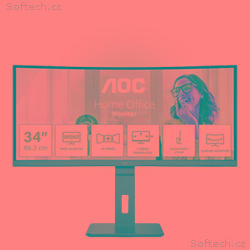 AOC CU34P3CV 34"W VA LED 3440x1440 20 000 000:1 4m