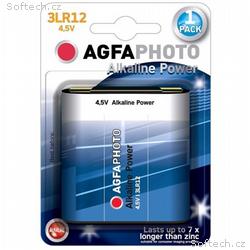 AgfaPhoto Power alkalická batéria 4,5V, blister 1k