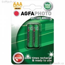 AgfaPhoto prednabité batérie 1.2V, AAA, 950mAh, bl