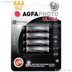 AgfaPhoto Ultra alkalická batéria 1.5V, LR03, AAA,