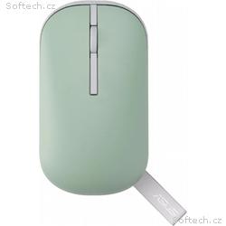 ASUS MOUSE Marshmallow MD100 Oak Milk & Green - op