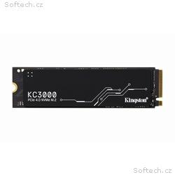 Kingston SSD 2048GB KC3000 PCIe 4.0 NVMe M.2 TLC (