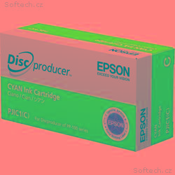 EPSON Ink Cartridge for Discproducer, Cyan