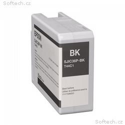 Epson atrament ColorWorks C6500, C6000 black 80ml