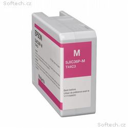 Epson atrament ColorWorks C6500, C6000 magenta 80m