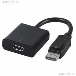 Gembird adaptér DisplayPort (M) na HDMI (F), kábel