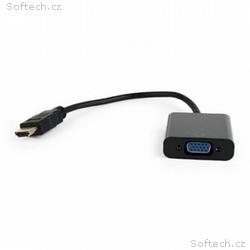 Gembird adaptér HDMI (M) na VGA (F), single port, 