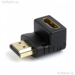 Gembird adaptér HDMI (M), HDMI (F)pravouhlý, 90° s