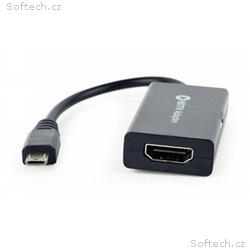 Gembird adaptér HDTV microUSB (M) na HDMI (F) 11-p