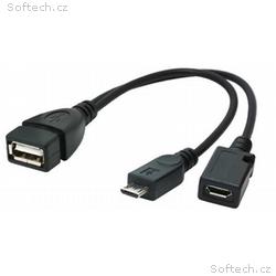 Gembird adaptér OTG USB (AF), Micro-USB (BF) na Mi