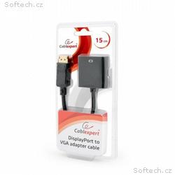 Gembird adaptér DisplayPort (M) na VGA (F), 0.15 m