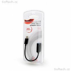 Gembird adaptér OTG USB 2.0 (F), USB-C (M), kábel 