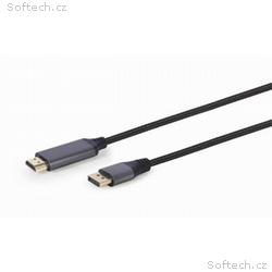 Gembird kábel DisplayPort (M) na HDMI (AM), 4K, Pr