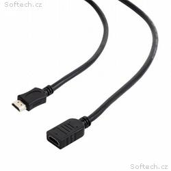 Gembird kábel HDMI (M) na HDMI (F) High speed, s E