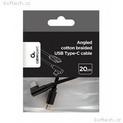 Gembird adaptér USB-C (M), USB-C (M), datový, nabí