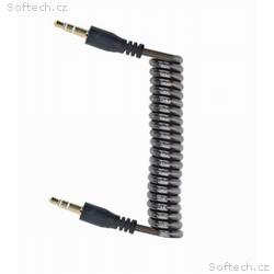 Gembird kábel 3.5 mm jack stereo audio, točený, 1.