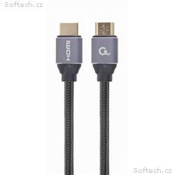 Gembird kábel HDMI High speed (M - M), séria Premi