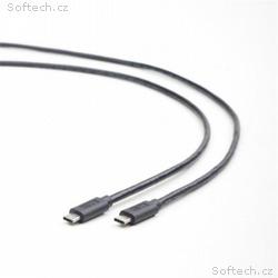 Gembird kábel nabíjací USB-C (M) na USB-C (M), 1 m