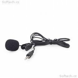 Gembird mikrofón, 3.5 mm jack, s klipom na pripnut