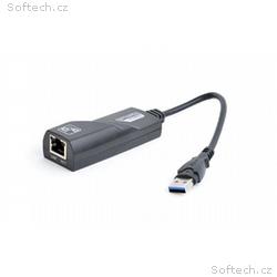 Gembird adaptér - USB 3.0 (M), RJ45 (F) Gigabit LA