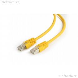 Gembird patch kábel Cat6 FTP, 1 m, žltý
