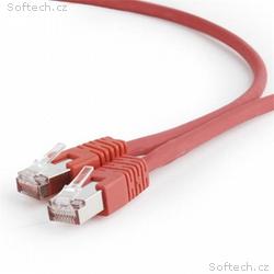 Gembird patch kábel S, FTP Cat. 6A LSZH, 0.5 m, če
