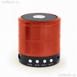 Gembird Bluetooth reproduktor, červený